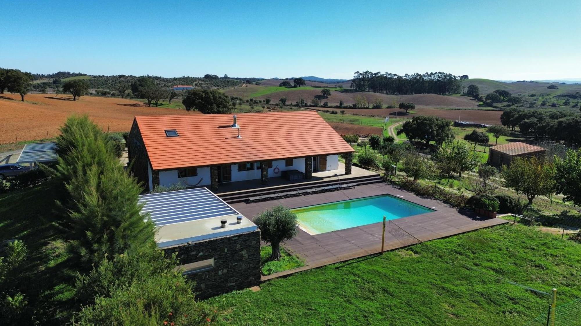 Monte Bandarro Novo, Country House Villa Cercal do Alentejo Dış mekan fotoğraf